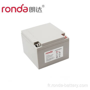 12.8V 28AH 368.64Wh Batterie LifePO4 Remplacement de la batterie SLA